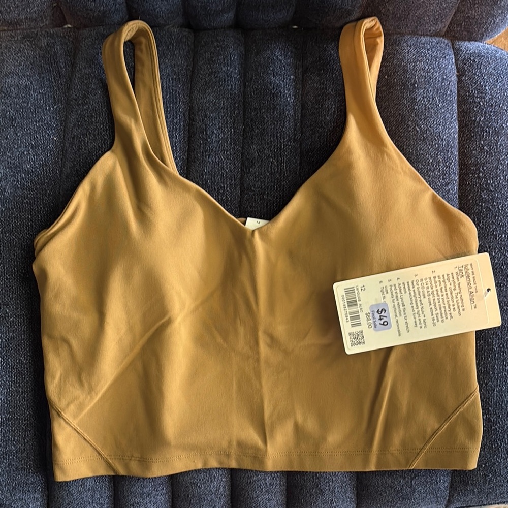 Lululemon Women's Align Tank Allspice NWT Sz 12